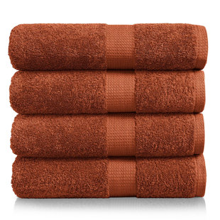 Spice colored best sale bath towels